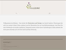 Tablet Screenshot of illusine.com